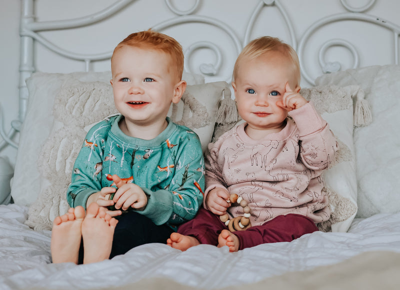 Forest Cozy Grow with Me Crewneck