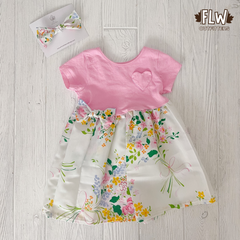 Upcycled Dress 18m-4T Spring Floral